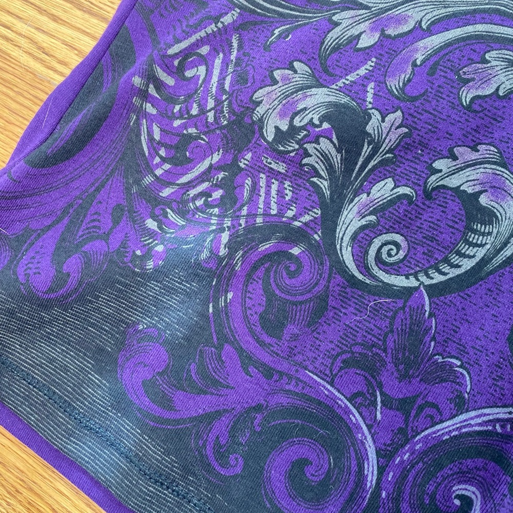Purple Patterned Top - Picture 5 of 14